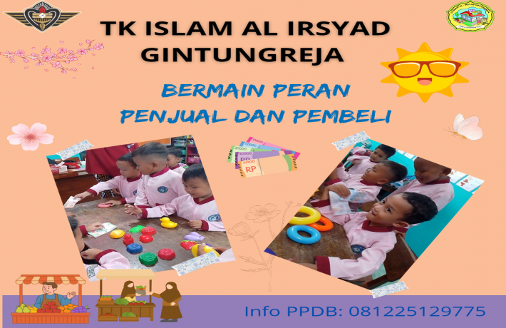 Serunya Bermain Peran Penjual dan Pembeli di Kelas