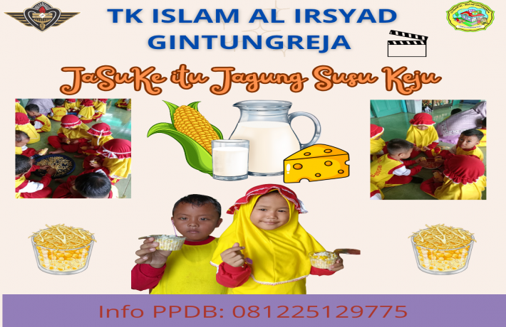 JaSuKe itu Jagung Susu Keju