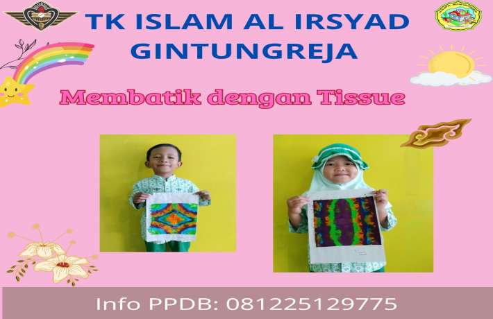 Membatik Seru dengan Tissue