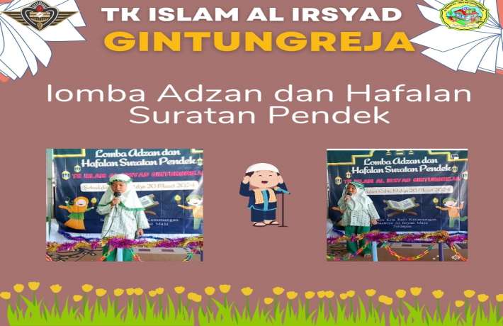 Intip para bocil lomba adzan dan suratan pendek yukk