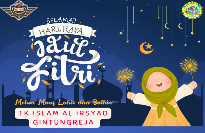Selamat hari raya idul Fitri Mohon maaf lahir dan batin 