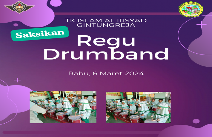 Semarak Drumband di TK ISLAM AL IRSYAD 