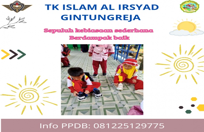 Sepuluh kebiasaan sederhana yang berdampak besar bagi anak usia dini